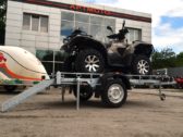 Новый Прицеп (Лафет) Для Перевозки Квадроцикла