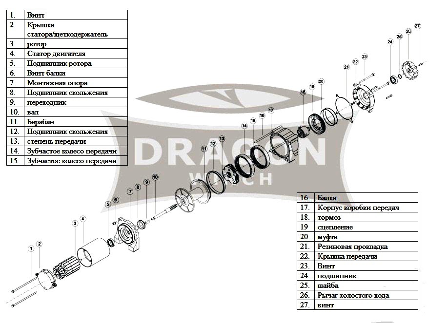 Лебедка Dragon Winch DWM 3000 HD Артмото - купить квадроцикл в украине и харькове, мотоцикл, снегоход, скутер, мопед, электромобиль Лебедка Dragon Winch DWM 3000 HD Артмото - купить квадроцикл в украине и харькове, мотоцикл, снегоход, скутер, мопед, электромобиль
