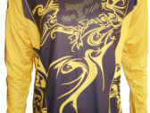 Джерси Fox encore black yellow