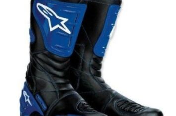 Мотоботы Alpinestars S-MX 4 blue Мотоботы Alpinestars S-MX 4 blue