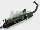 Глушитель 4T GY6 125/150 «KOMATCU» (хром) (mod:2)