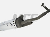 Глушитель 4T GY6 50 Wind (круглый, хром) «TA»