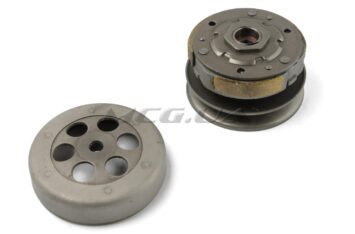Вариатор задний Yamaha JOG 90, 2T Stels 50 "TA" (с барабаном) Вариатор задний Yamaha JOG 90, 2T Stels 50 "TA" (с барабаном)