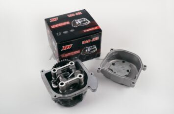 Головка цилиндра   4T GY6 50   (в сборе, +крышка)   "JH"   (mod:A)