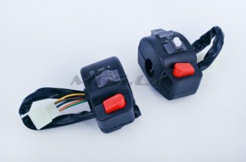 Блоки кнопок руля (пара)   4T GY6 50   (диск/диск)   "EVO"