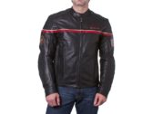 Black Leather Freeway Jacket by Indian Motorcycle
