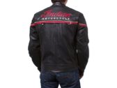Black Leather Freeway Jacket by Indian Motorcycle