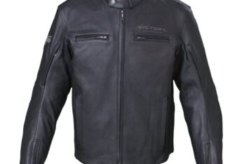 Kingston Jacket - Black Leather by Victory Motorcycles®