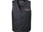 Borderland Vest — Black Leather by Victory Motorcycles®