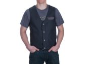 Borderland Vest — Black Leather by Victory Motorcycles®
