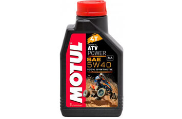 Моторное Масло Motul ATV Power 4T SAE 5W-40 (1L)