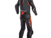 Мотокомбинезон Dainese Laguna Seca 4 Perforated Race Suit Black Red