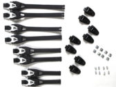 Комплект Застежек Fox F3R/F3/Comp 5 Buckle Kit Черный
