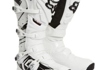 Мотоботы Fox Comp  5 Undertow White