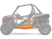 Низкопрофильный Слайдер Polaris RZR 1000 Low Profile Steel Rock Sliders
