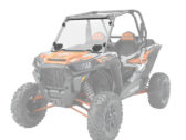 Лобовое Стекло Polaris RZR 1000 Lock & Ride Vented Windshield — Hard Coat Poly