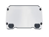 Лобовое Стекло Polaris RZR 1000 Lock & Ride Vented Windshield — Hard Coat Poly