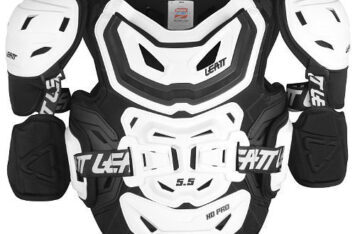 Мотозащита тела LEATT Chest Protector LEATT 5.5 Pro White