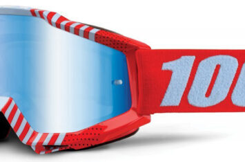Мото очки 100% ACCURI Goggle Cupcoy - Mirror Blue Lens