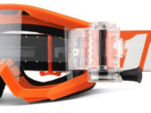 Детские Мото Очки 100% Srata JR Mud Goggle Orange — Clear Lens