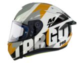 Мотошлем MT TARGO PRO Biger C5 Matt Pearl Yellow