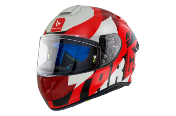 Мотошлем MT TARGO PRO Biger C5 Matt Pearl Red