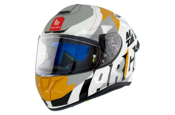 Мотошлем MT TARGO PRO Biger C5 Matt Pearl Yellow