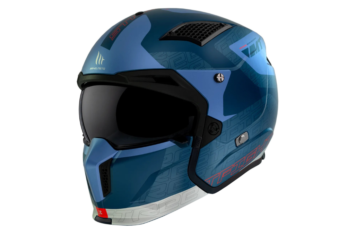 Мотошлем MT STREETFIGHTER SV S Totem C17 Matt Blue Мотошлем MT STREETFIGHTER SV S Totem C17 Matt Blue