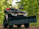 Отвал (ковш) снегоотвал для UTV и ATV Shark quick black 150см