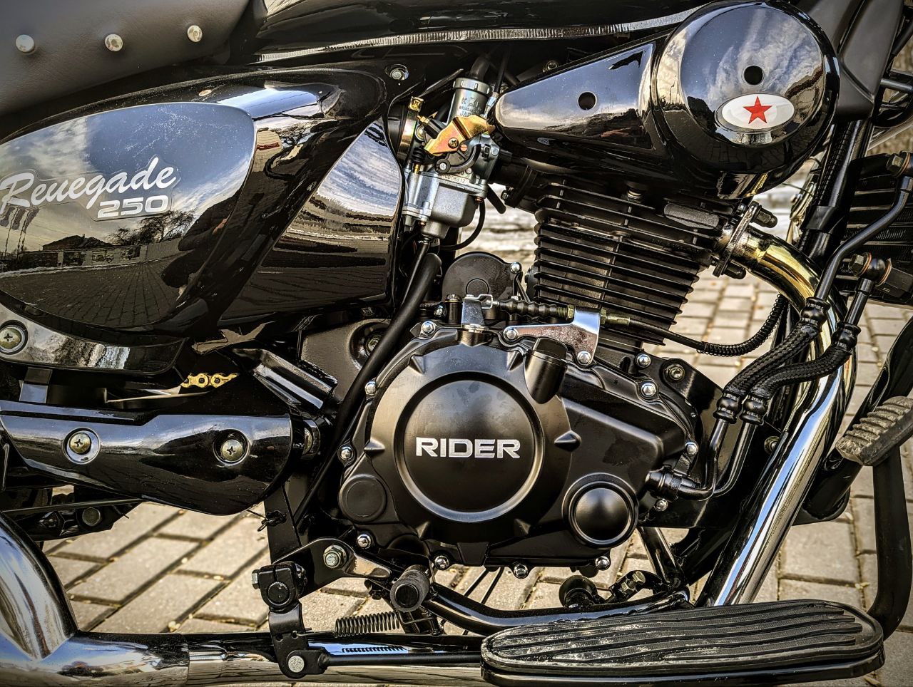 Мотоцикл RIDER RENEGADE 250CC Артмото - купить квадроцикл в украине и харькове, мотоцикл, снегоход, скутер, мопед, электромобиль Мотоцикл RIDER RENEGADE 250CC Артмото - купить квадроцикл в украине и харькове, мотоцикл, снегоход, скутер, мопед, электромобиль