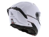 Мотошлем MT ATOM 2 SV Solid A0 Gloss White