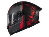 Мотошлем MT Braker SV Charm B5 Matt Black Red