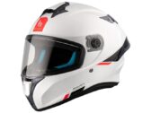 Мотошлем MT TARGO S SOLID A0 GLOSS PEARL WHITE